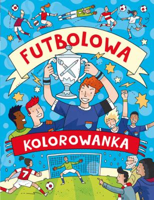 Okładka książki Futbolowa kolorowanka