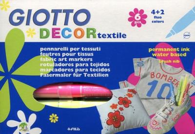Opakowanie Giotto Flamastry Deco textile 4+2