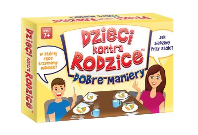 Opakowanie Gra- Dzieci kontra rodzice. Dobre maniery