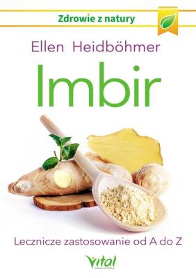Imbir. Autor: Ellen Heidbohmer. SmakLiter.pl Okładka książki Imbir