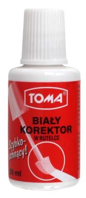 Korektor w płynie 20ml gąbka (10szt) TOMA. Wydawca: TOMA. SmakLiter.pl Opakowanie Korektor w płynie 20ml gąbka (10szt) TOMA