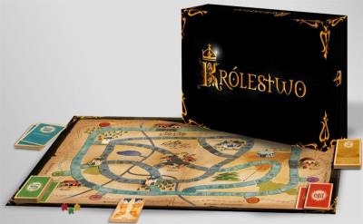 Królestwo. Gra planszowa. Wydawca: Wydawnictwo Kościuszko. SmakLiter.pl Opakowanie Królestwo. Gra planszowa