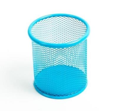 Opakowanie Kubek na długopisy siatka niebieski LEVIATAN