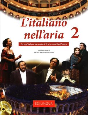 L'italiano nell'aria 2+CD. Autor:   Praca zbiorowa. SmakLiter.pl Okładka książki L'italiano nell'aria 2+CD