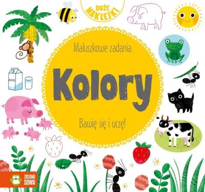 Okładka książki Maluszkowe zadania Kolory