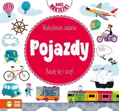 Okładka książki Maluszkowe zadania Pojazdy