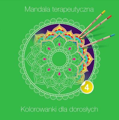 Okładka książki Mandala terapeutyczna 4. Kolorowanka dla dorosłych