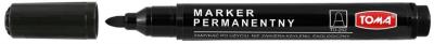 Opakowanie Marker permanentny 202 czarny (10szt)TOMA