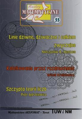 Miniatury matematyczne 55. Autor: Mentzen Mieczysław K., Witold Kraśkiewicz. SmakLiter.pl Okładka książki Miniatury matematyczne 55
