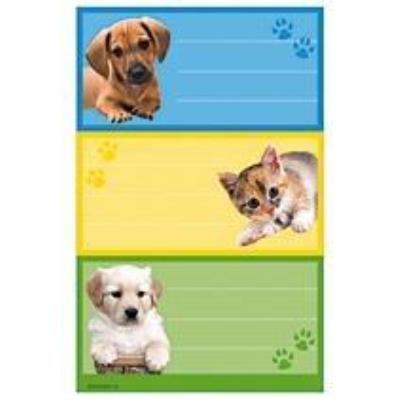 Okładka książki Naklejki szkolne kotek/piesek