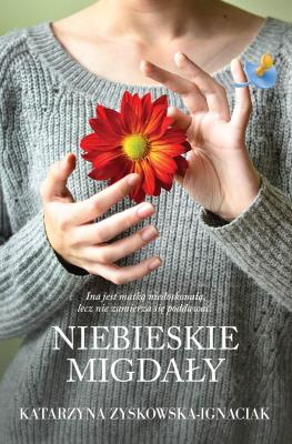 Niebieskie migdały. Autor: Katarzyna Zyskowska-Ignaciak. SmakLiter.pl Okładka książki Niebieskie migdały