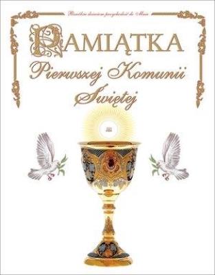 Okładka książki Pamiątka Pierwszej Komunii Świętej