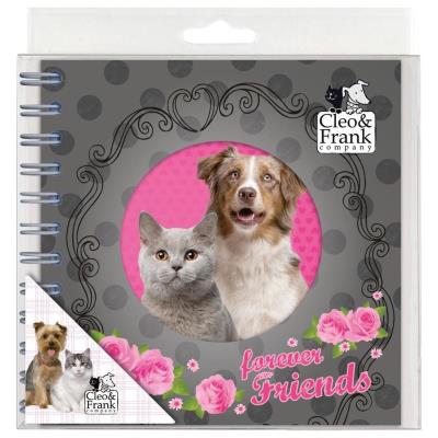 Opakowanie Pamiętnik spiralny. Cleo i Frank