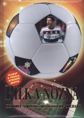 Okładka książki Piłka nożna - żółta ARTI