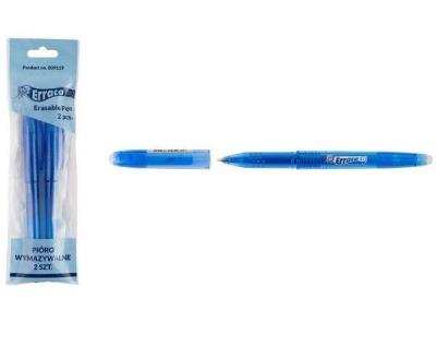 Opakowanie Pióro wymazywalne Errata niebieskie (2szt)LEVIATAN