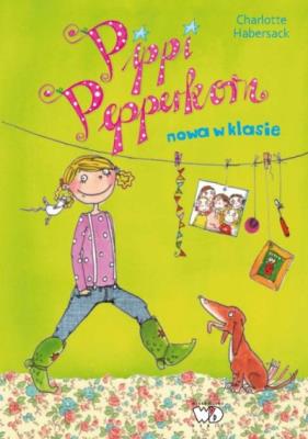 Pippi Pepperkorn. Nowa w klasie. Autor: Habersack Charlotte. SmakLiter.pl Okładka książki Pippi Pepperkorn. Nowa w klasie