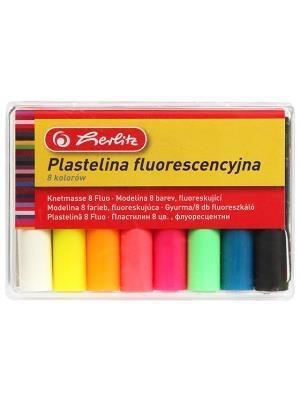 Opakowanie Plastelina fluorescencyjna 8 kolorów