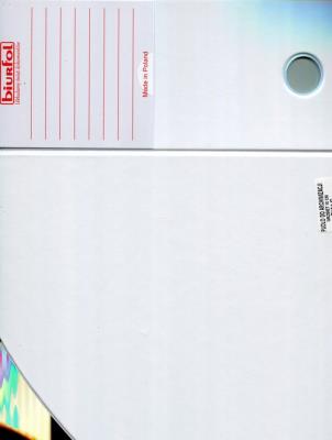 Opakowanie Pojemnik na czasopisma 10 cm biały