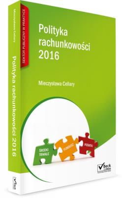 Okładka książki Polityka rachunkowości 2016
