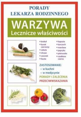 Porady lek.rodzinnego. Warzywa Lecznicze...nr.92. Autor: Anna Kubanowska. SmakLiter.pl Okładka książki Porady lek.rodzinnego. Warzywa Lecznicze...nr.92