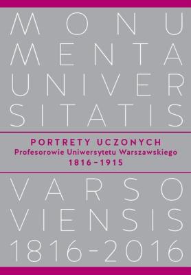 Portrety Uczonych. Autor: Wróblewski Andrzej Kajetan. SmakLiter.pl Okładka książki Portrety Uczonych