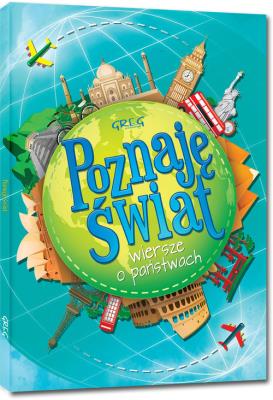 Poznaję świat. Rymowanki o państwach. Autor: Grzegorz Strzeboński. SmakLiter.pl Okładka książki Poznaję świat. Rymowanki o państwach