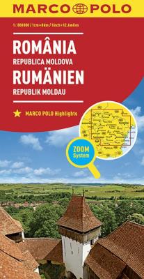 Rumunia mapa. Autor: Opracowanie zbiorowe. SmakLiter.pl Okładka książki Rumunia mapa