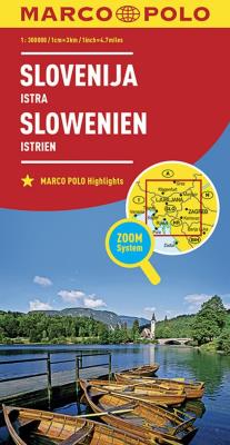 Słowenia Istria mapa. Autor: Opracowanie zbiorowe. SmakLiter.pl Okładka książki Słowenia Istria mapa
