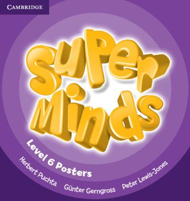 Okładka książki Super Minds 6 Posters