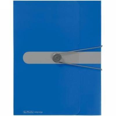 Opakowanie Teczka A4 PP z gumką Easy Orga Niebieska