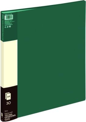 Opakowanie Teczka ofertowa 30 koszulek zielona GRAND