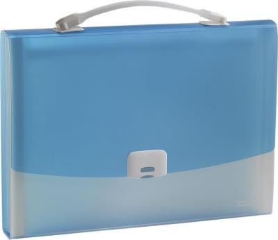 Opakowanie Teczka z rączką Harmonijka A4 Focus niebieska