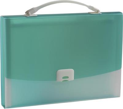 Opakowanie Teczka z rączką Harmonijka A4 Focus zielona