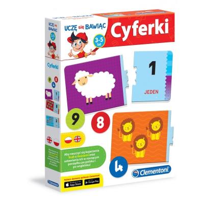 Okładka książki Uczę się bawiąc. Cyferki 3