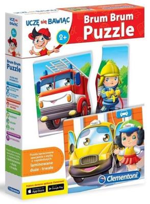 Okładka książki Uczę się bawiąc. Pojazdy i Zawody