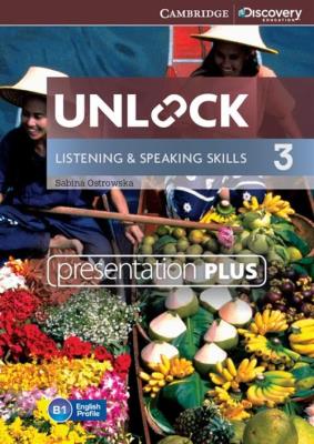 Unlock 3 Listening and Speaking Skills Presentation plus DVD. Autor: Ostrowska Sabina. SmakLiter.pl Okładka książki Unlock 3 Listening and Speaking Skills Presentation plus DVD