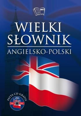 Okładka książki Wielki słownik polsko-angielski T.1 i T.2 +CD