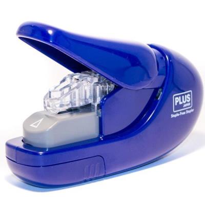 Zszywacz Staple-Free 6k SL-106-AB PLUS. Wydawca: Plus. SmakLiter.pl Opakowanie Zszywacz Staple-Free 6k SL-106-AB PLUS