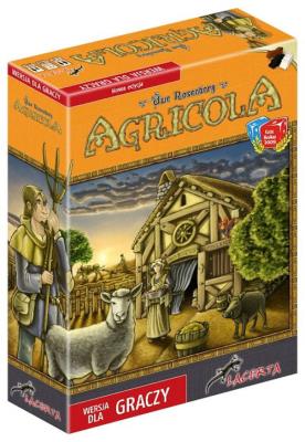Agricola (Wersja dla graczy) LACERTA. Autor: Rosenberg Uwe. SmakLiter.pl Okładka książki Agricola (Wersja dla graczy) LACERTA