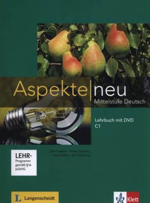 Aspekte Neu C1 Lehrbuch + DVD. Autor: Koithan Ute, Schmitz Helen, Sieber Tanja, Sonntag Ralf. SmakLiter.pl Okładka książki Aspekte Neu C1 Lehrbuch + DVD