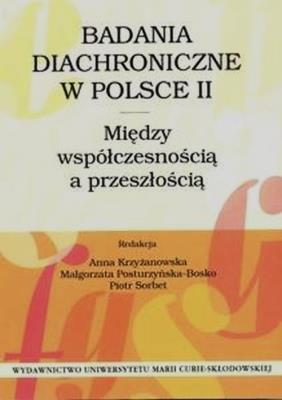 Okładka książki Badania diachroniczne w Polsce II