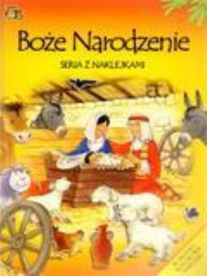 Okładka książki Boże Narodzenie seria z naklejkami