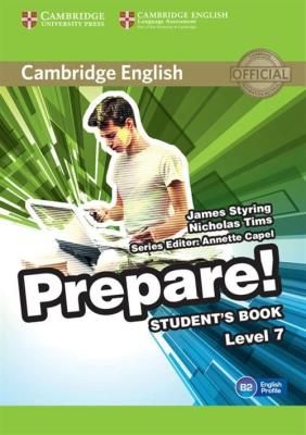 Cambridge English Prepare! 7 Student's Book. Autor: James Styring, Tims Nicholas. SmakLiter.pl Okładka książki Cambridge English Prepare! 7 Student's Book