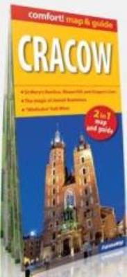 Comfort! map&guide Cracow 2w1 laminat. Wydawca: ExpressMap. SmakLiter.pl Opakowanie Comfort! map&guide Cracow 2w1 laminat