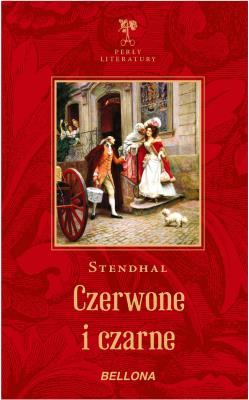 Czerwone i czarne. Autor: Stendhal. SmakLiter.pl Okładka książki Czerwone i czarne
