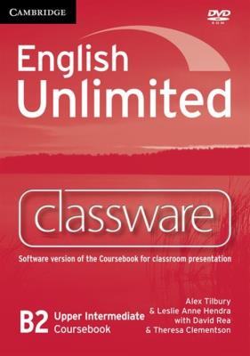English Unlimited Upper Intermediate Classware. Autor: Tilbury Alex, Hendra Leslie Anne. SmakLiter.pl Okładka książki English Unlimited Upper Intermediate Classware