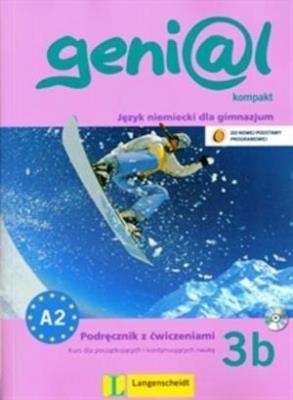Genial kompakt 3B KB+AB+CD ''L. Autor: Funk Hermann, Koenig Michael, Koithan Ute. SmakLiter.pl Okładka książki Genial kompakt 3B KB+AB+CD ''L