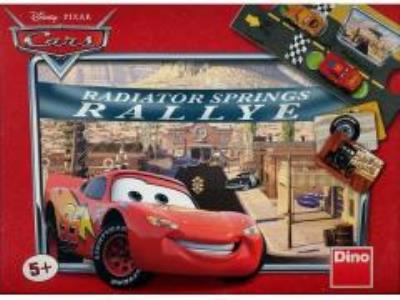 Gra - Auta. Wielki wyścig DINO. Wydawca: Dino Toys. SmakLiter.pl Opakowanie Gra - Auta. Wielki wyścig DINO