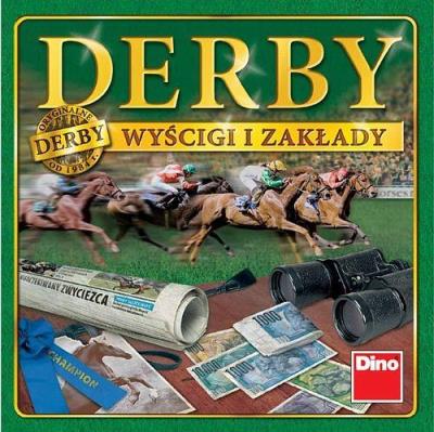 Gra - Derby DINO. Wydawca: Dino Toys. SmakLiter.pl Opakowanie Gra - Derby DINO