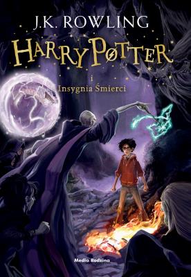 Harry Potter 7 Insygnia Śmierci BR w.2016r.. Autor: J. K. Rowling. SmakLiter.pl Okładka książki Harry Potter 7 Insygnia Śmierci BR w.2016r.